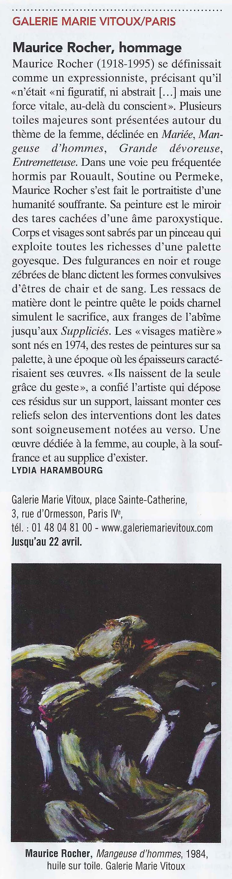Exposition Maurice Rocher