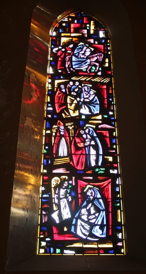VITRAIL WIMEREUX EGLISE IMMACULEE CONCEPTION
