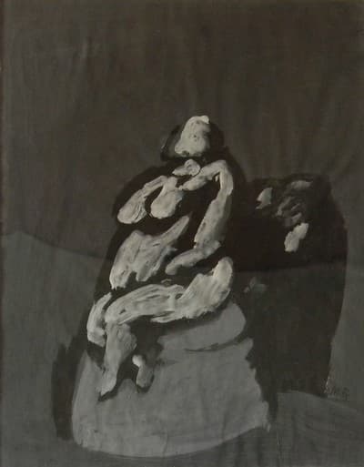 GOUACHE SCENE 1978