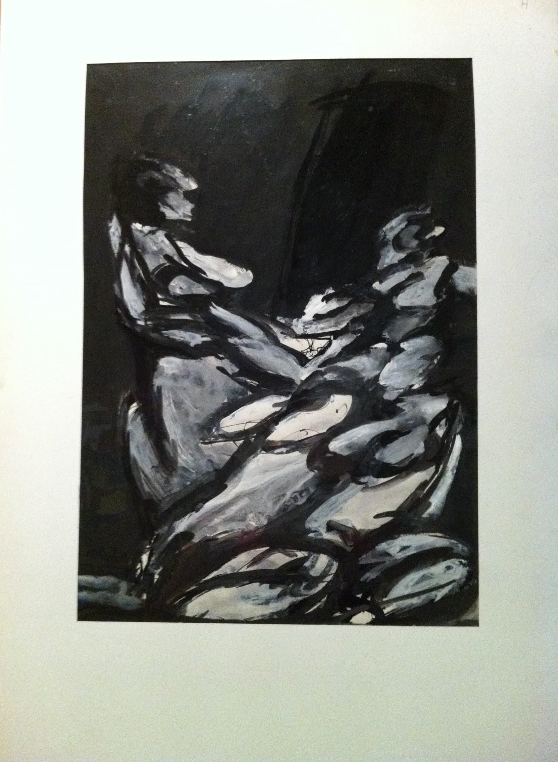 GOUACHE SCENE 1981