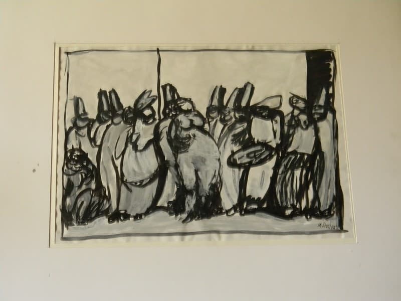 GOUACHE SCENE 1981