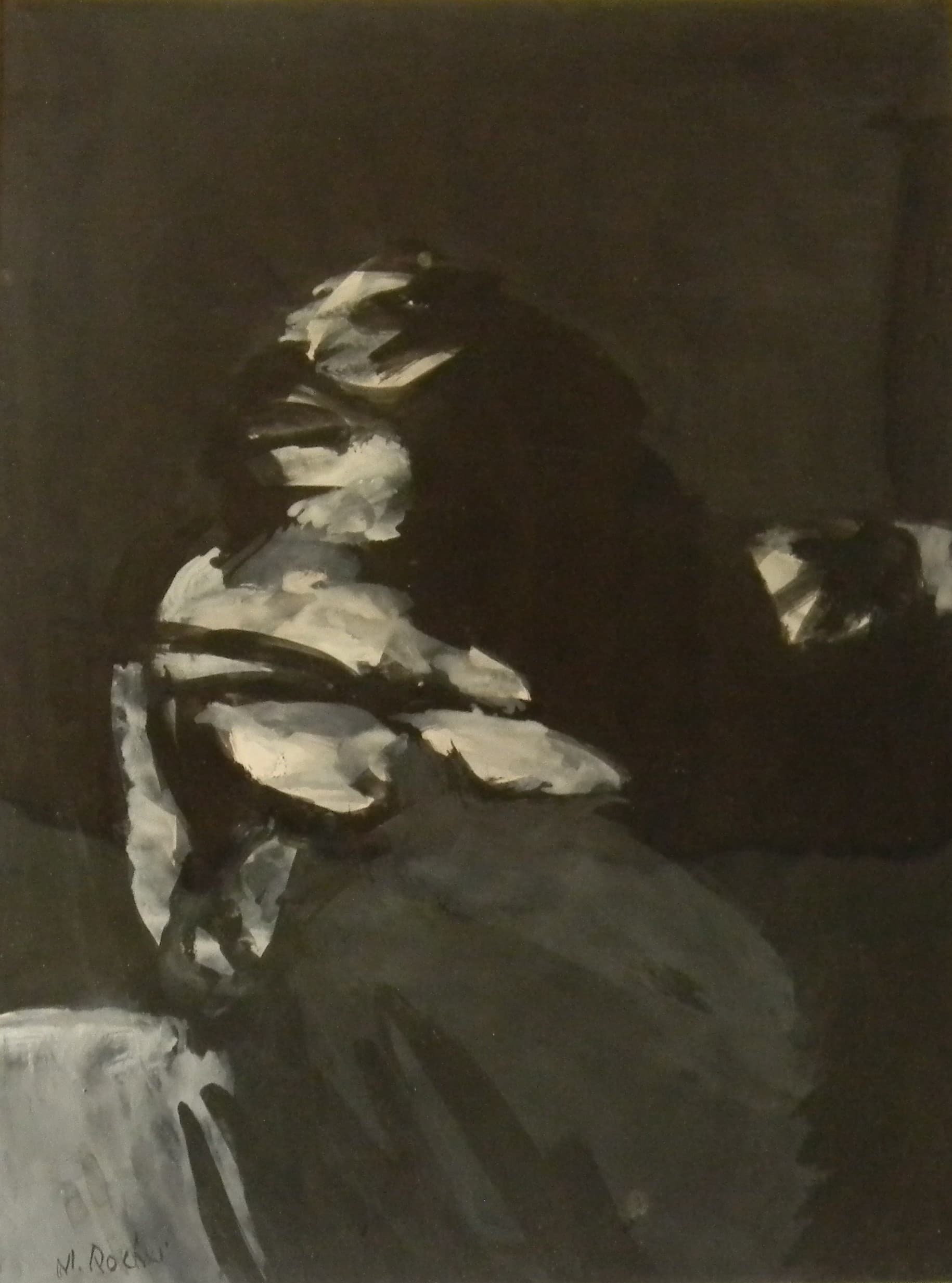 GOUACHE SCENE 1978