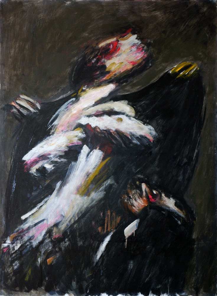 ANGE NOIR n°1 1989 130x97