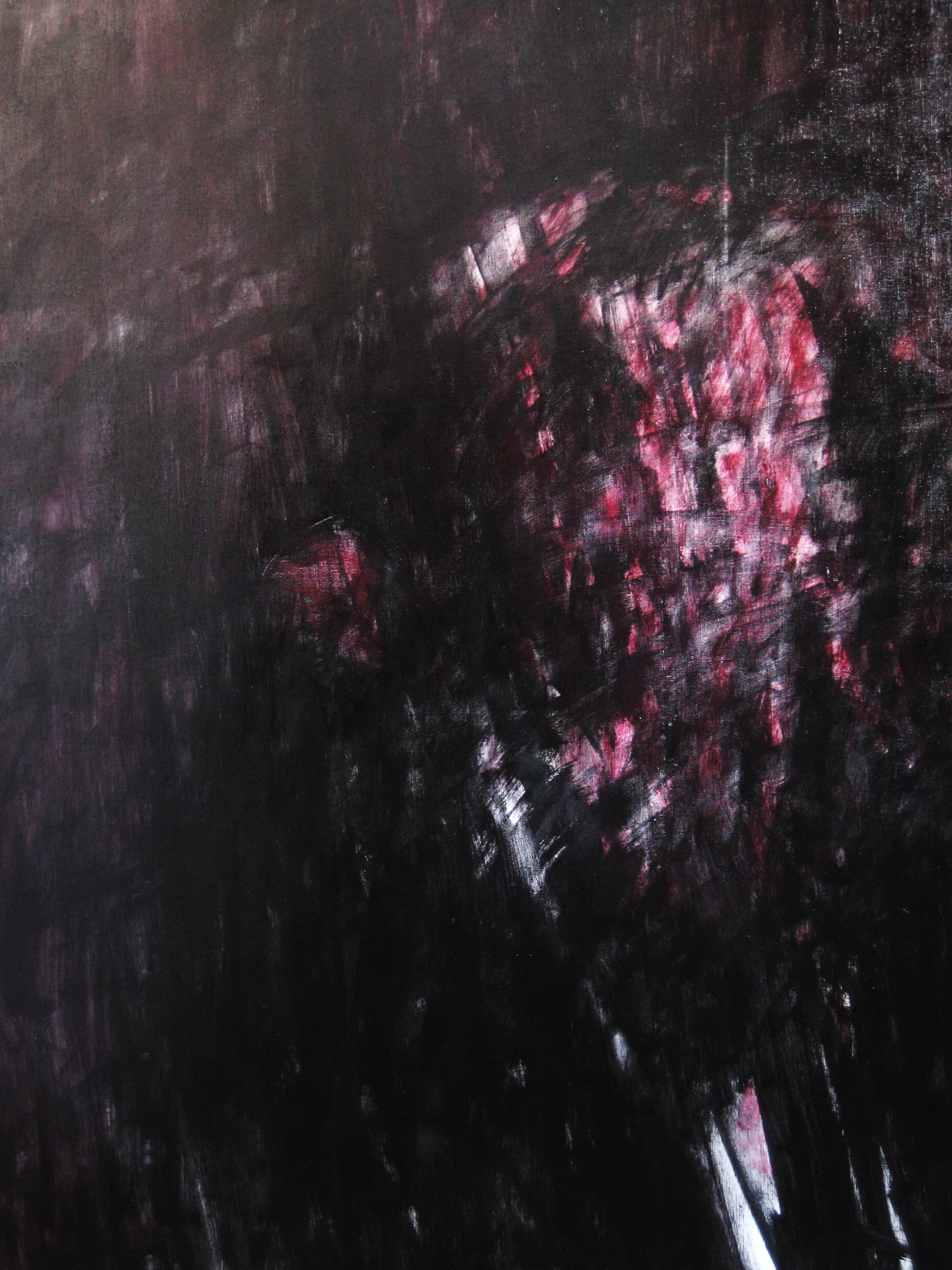 SUPPLICIE-VITRAIL 125, 1992 116x89