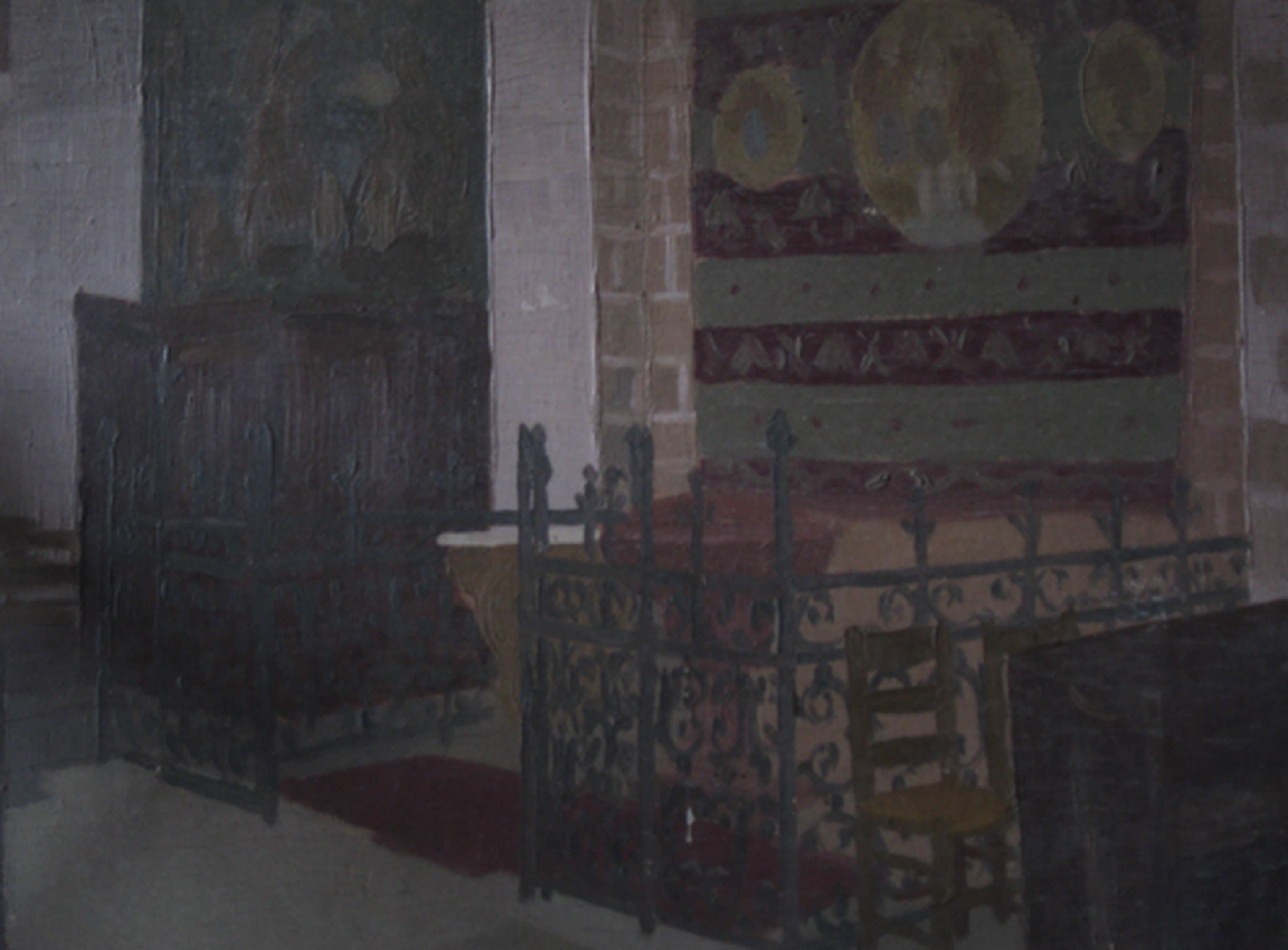 ÉTUDE EGLISE D'ÉVRON FONDS BAPTISMAUX, 1937-38