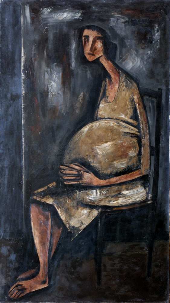 FEMME ENCEINTE 1951 175x100