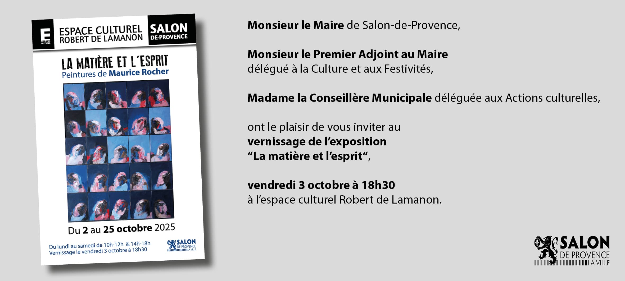 Exposition Maurice Rocher